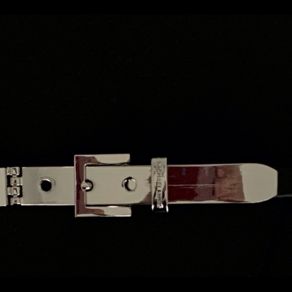 Michael Kors black skinny belt - Picture 3 of 5